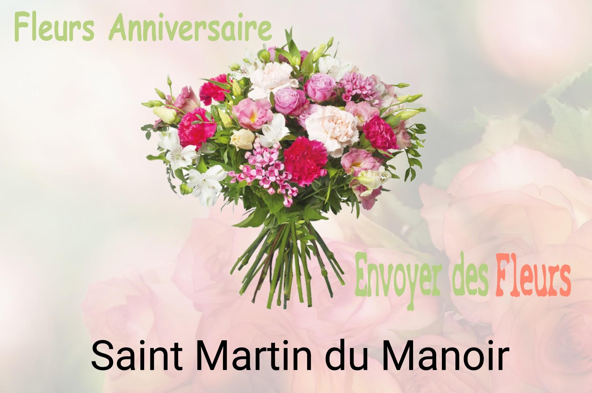 Bouquet de fleurs d’anniversaire livré à Saint-Martin-du-Manoir