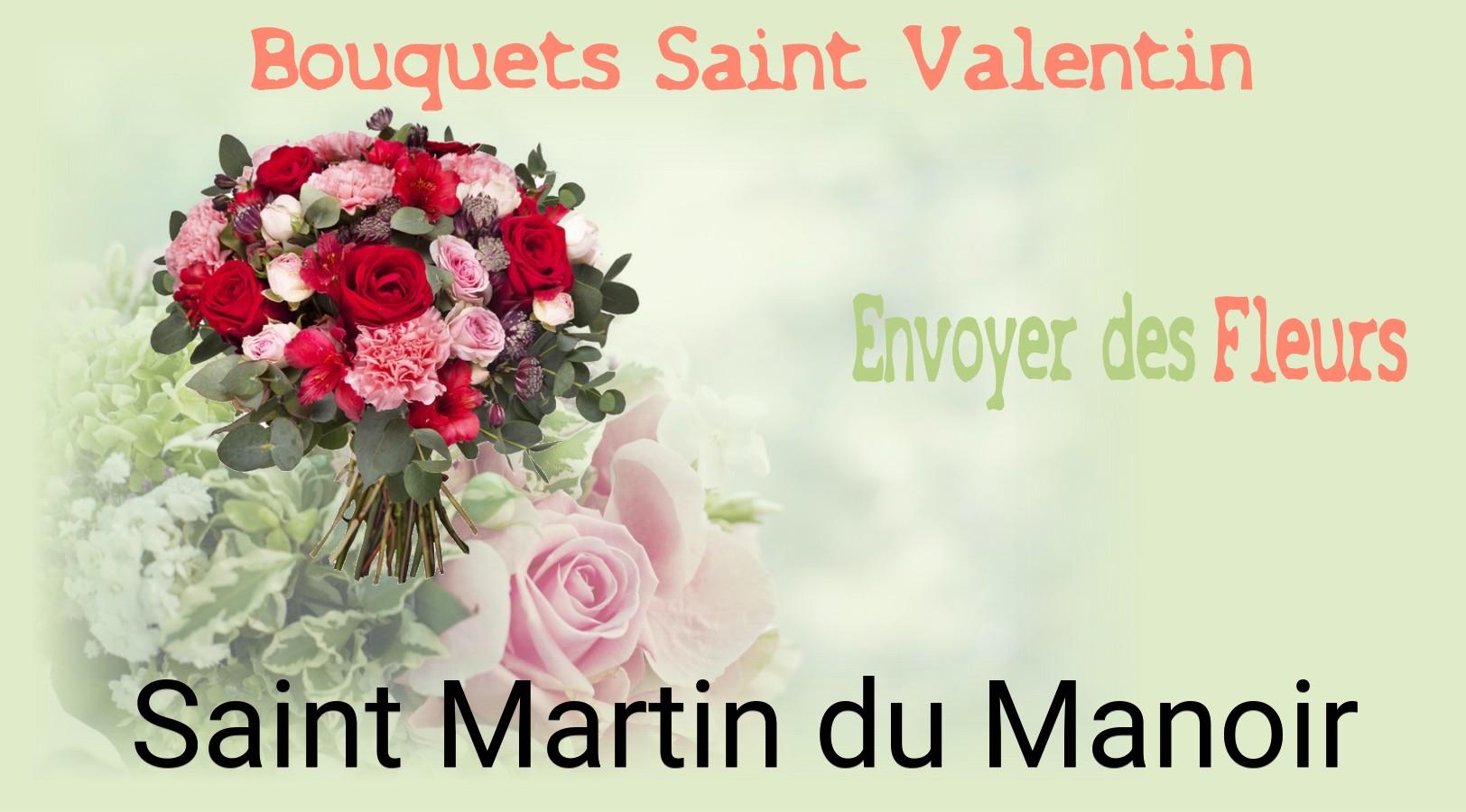 Roses de Saint-Valentin livrées à Saint-Martin-du-Manoir